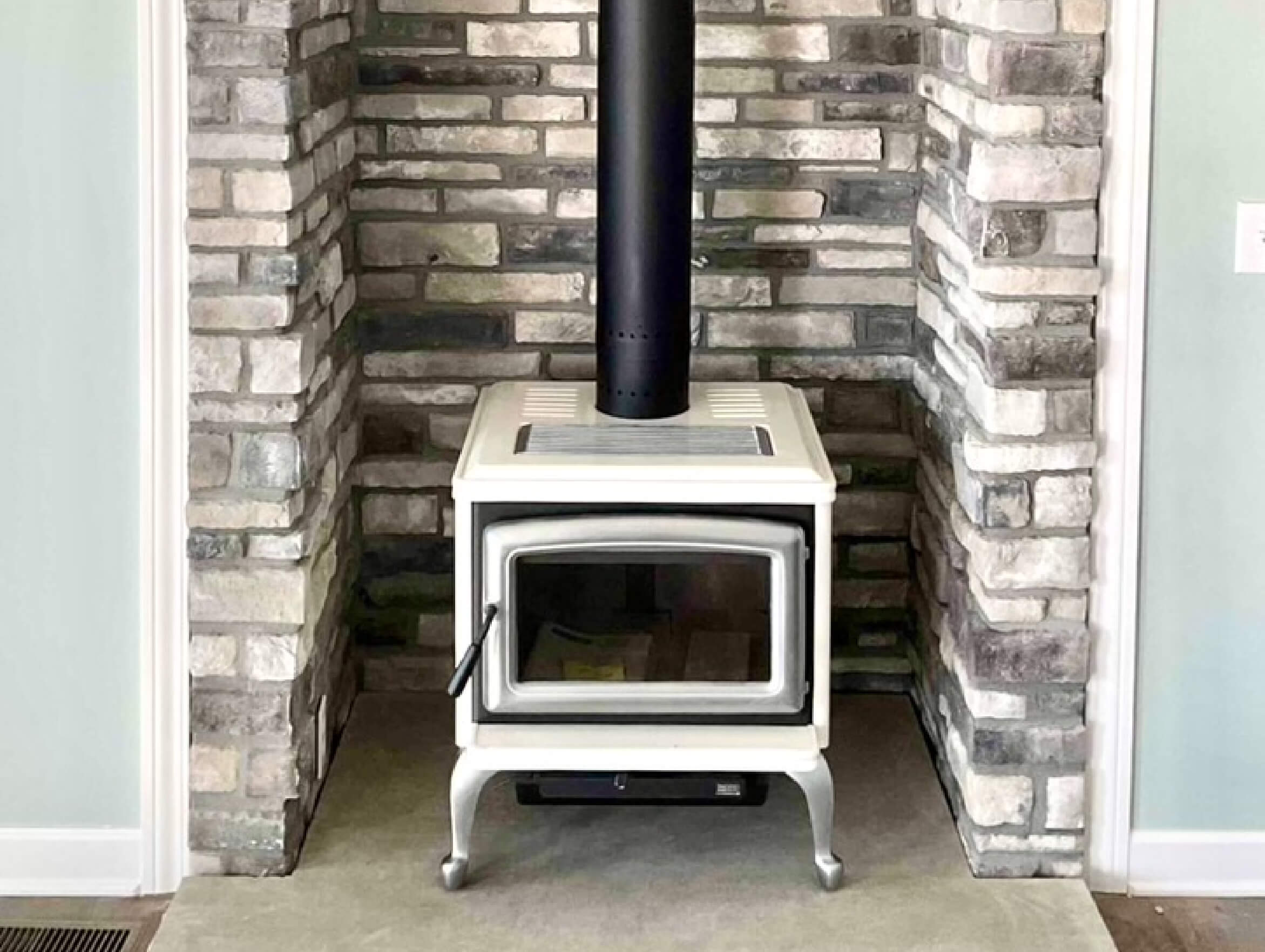 Free standing Stove Install